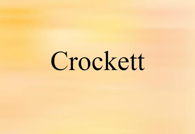 Crockett