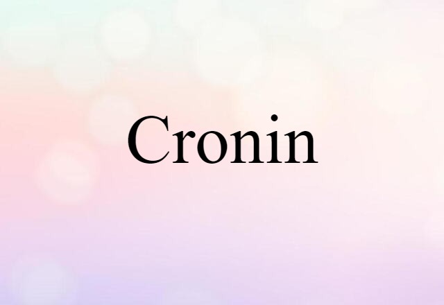 Cronin