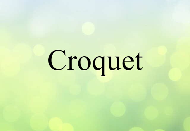 croquet