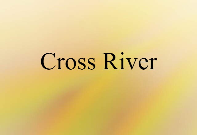 Cross River