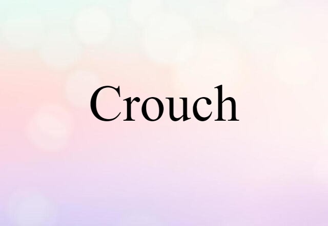 crouch