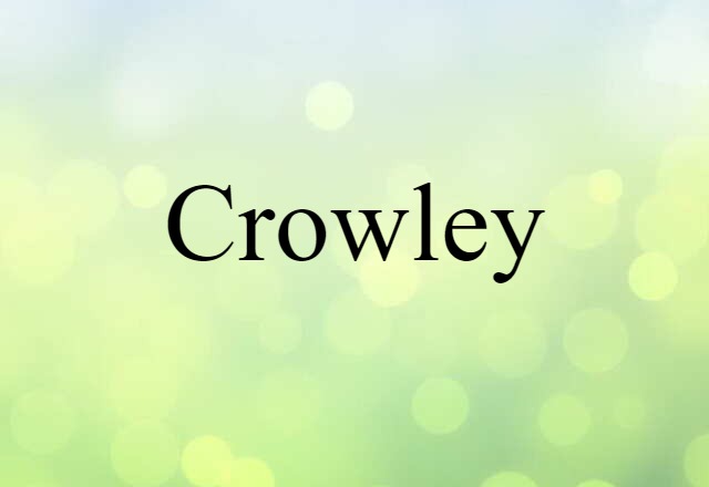 Crowley