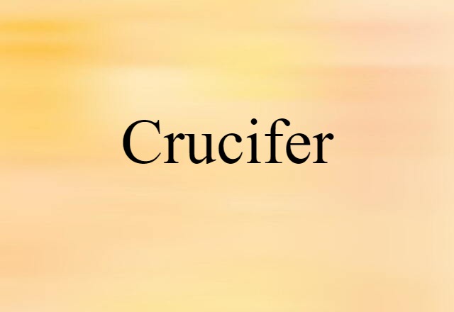 crucifer