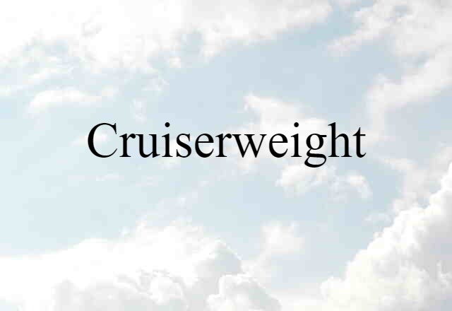 cruiserweight