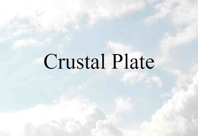 crustal plate