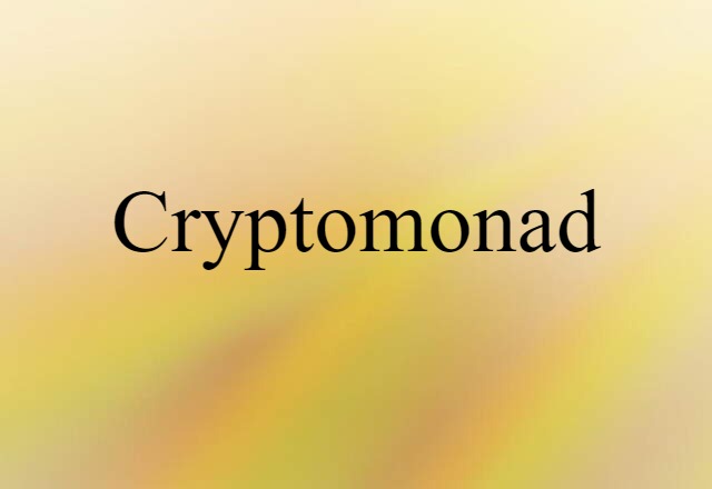 cryptomonad