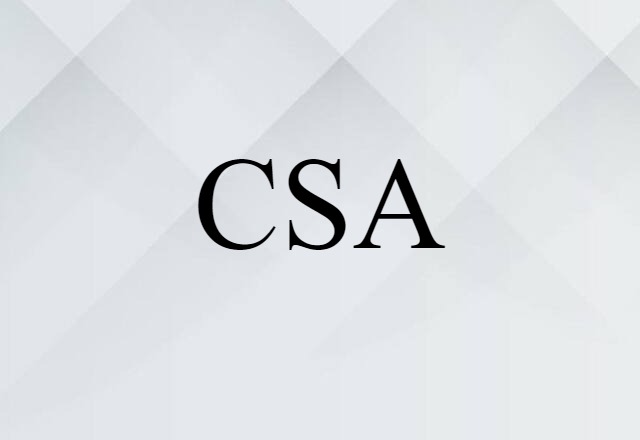 CSA