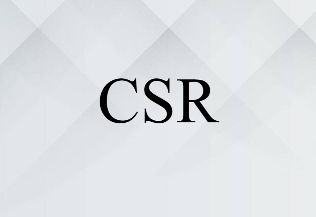 CSR