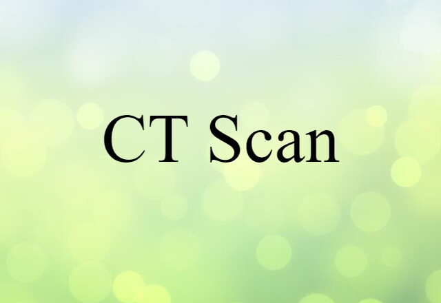 CT scan