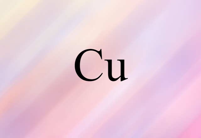 cu