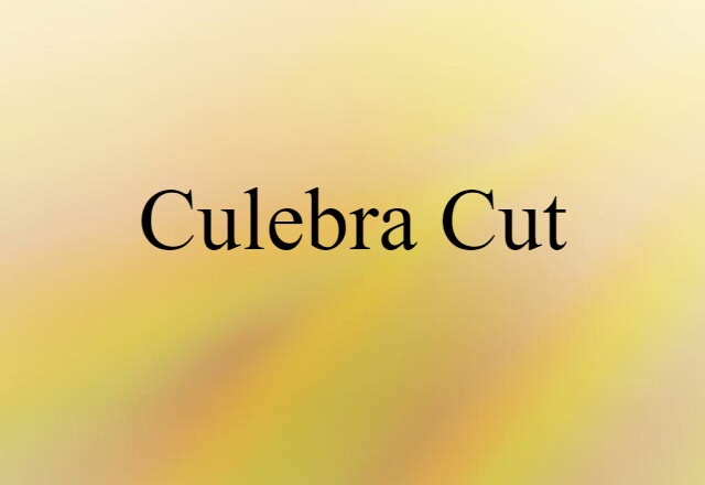 Culebra Cut