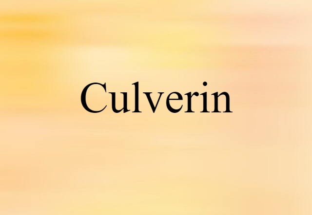 culverin