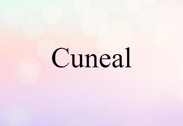 cuneal