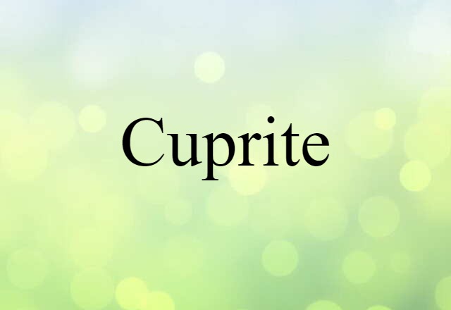 cuprite