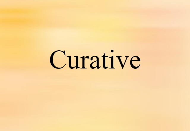 curative