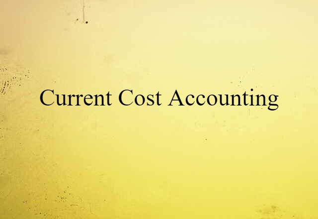 current-cost accounting