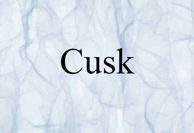 cusk