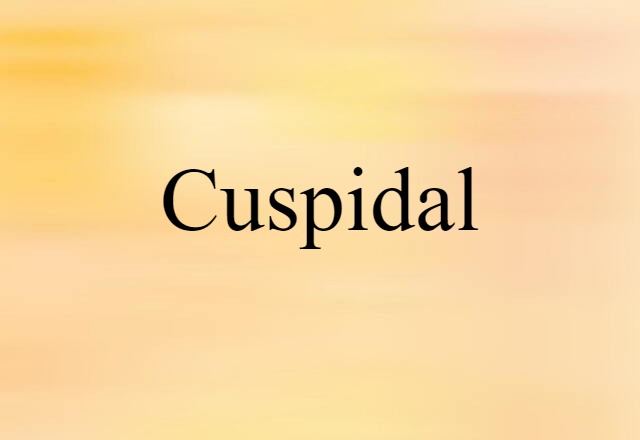 cuspidal