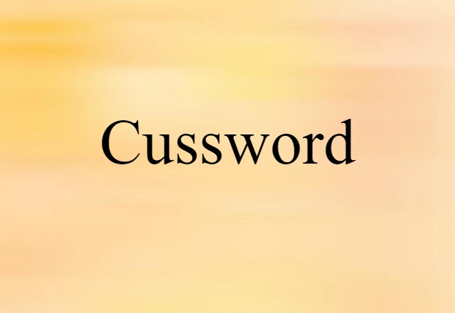 cussword