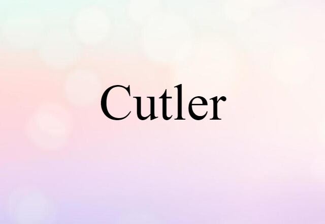 cutler