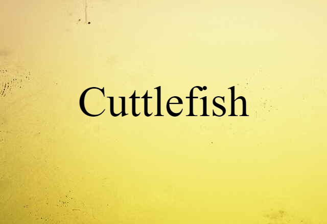 cuttlefish