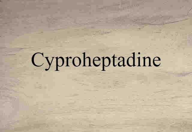 cyproheptadine