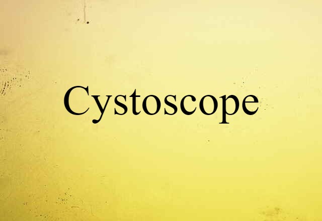 cystoscope