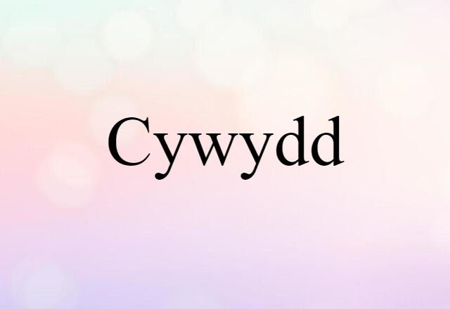 cywydd