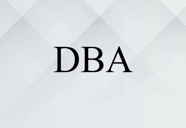 DBA