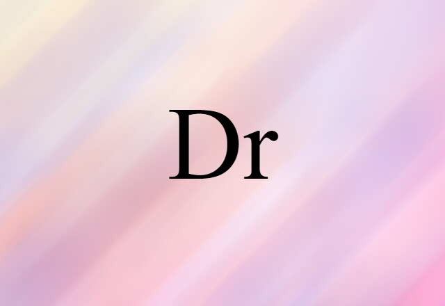 dr