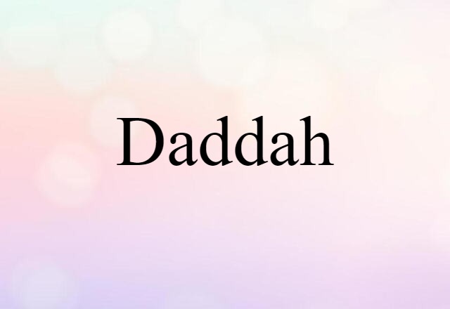 Daddah