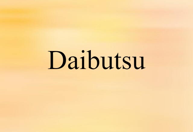 daibutsu