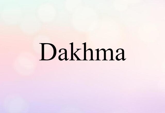 dakhma