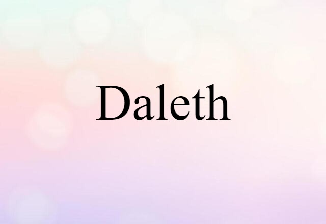 daleth