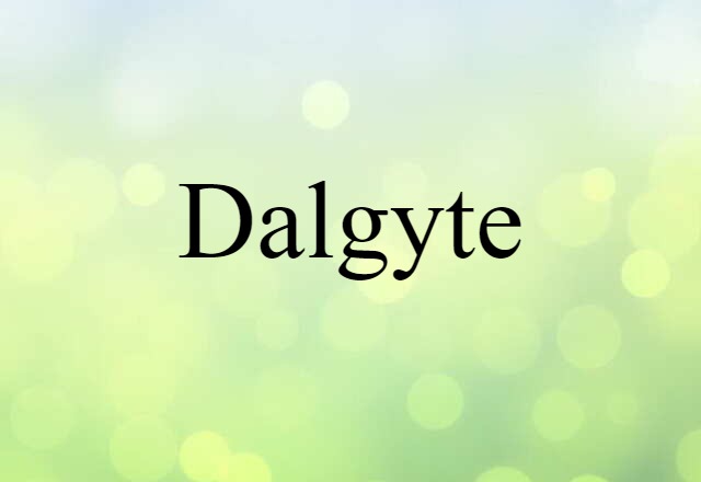 dalgyte