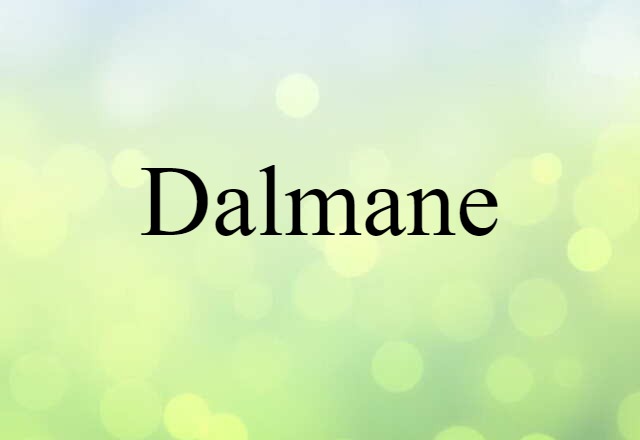 Dalmane