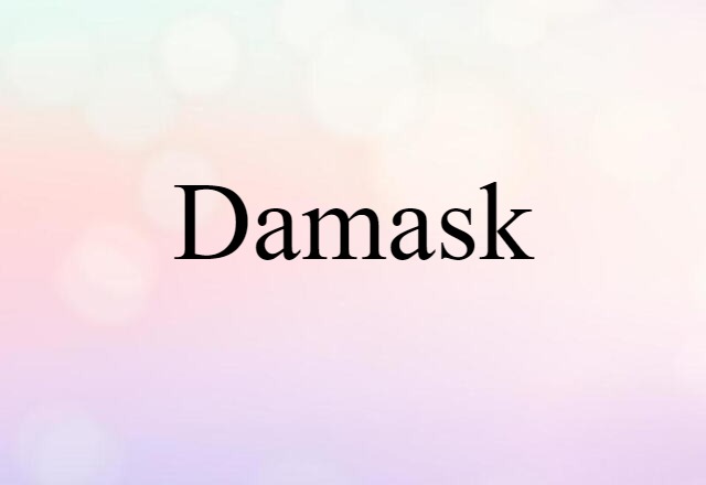 damask