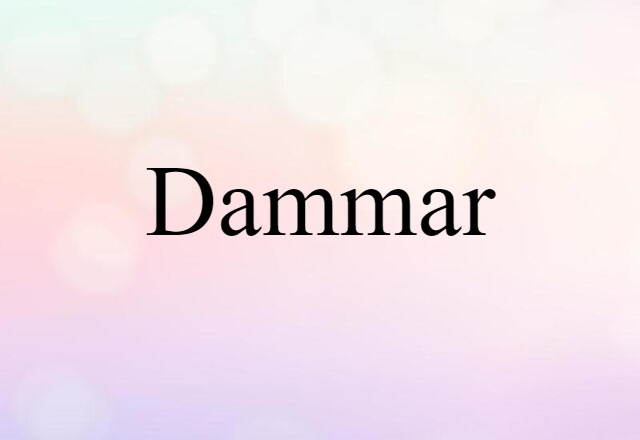 dammar