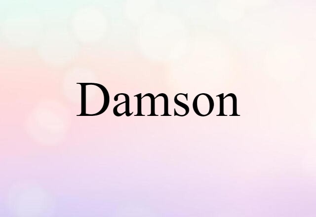 damson