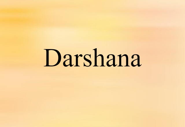 darshana