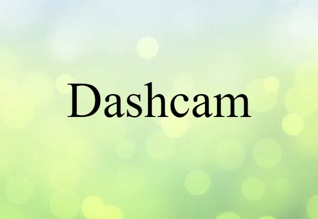 dashcam