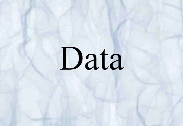 data