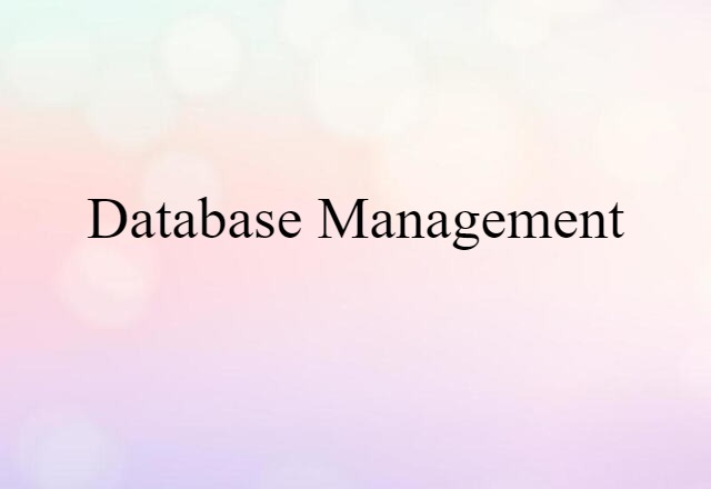 database management