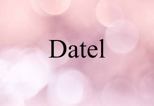 Datel