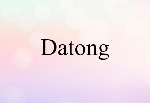 Datong