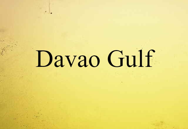 Davao Gulf