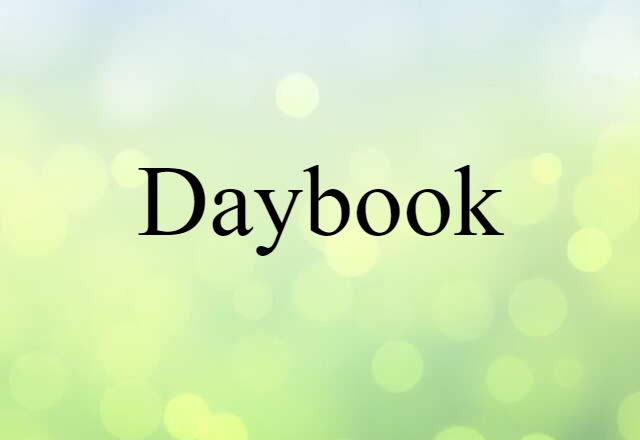 daybook