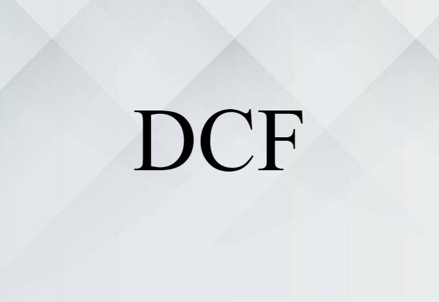 DCF