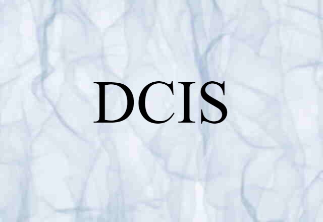 DCIS