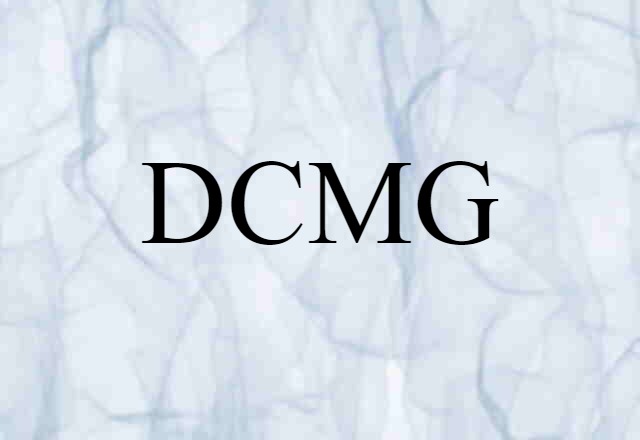 DCMG (noun) Definition, Meaning & Examples